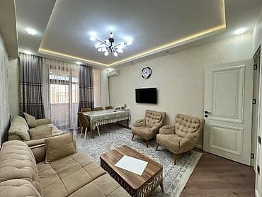 studio menziller: Satılır 3 otaqlı yeni tikili 120 m², Elmlər Akademiyası m. Kateqoriya — 2