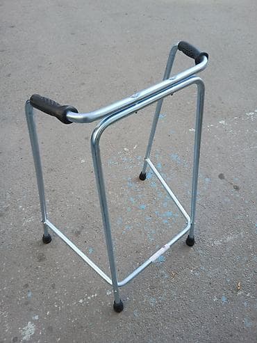 Yerimək üçün arabalar, çəliklər, əsalar, rollatorlar: Yürütəc – metal karkaslı, sabit dəstəkli model - Material: möhkəm — 8