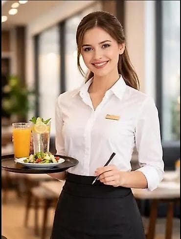 Ofisiant, Qadın, Təcrübəsiz