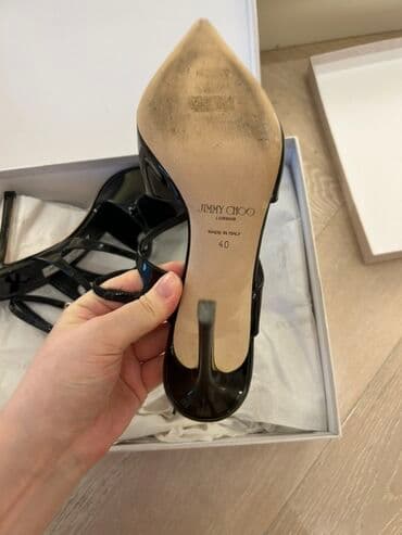 qadin sapaskileri: Tuflilər, Ölçü: 40, rəng - Qara, İşlənmiş — 4