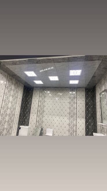 подвесной потолок в ванной: Asma tavan, Metal, Suyadavamlı, Pulsuz çatdırılma, Pulsuz quraşdırma, Zəmanətli — 5