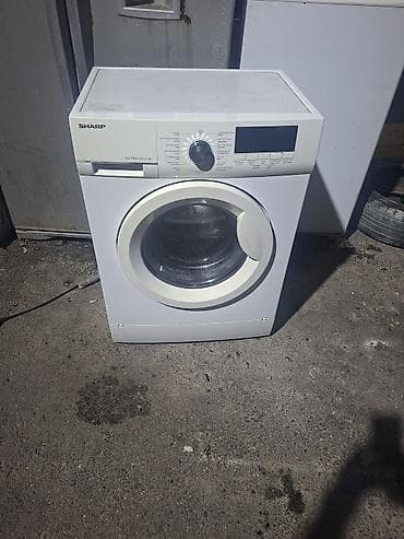 maşın ucun tozsovuran: Paltaryuyan maşın Sharp, 6 kq, İşlənmiş, Avtomat, Qurutma var — 1