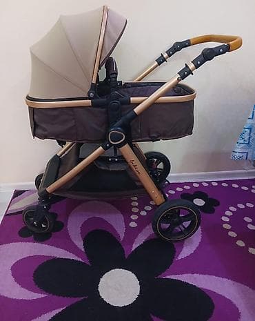 Прогулочные коляски: Rəxşəndə🦋 Kalyaska satılır. Qiymət 70 manat. Qış çexolu var. Yaxşı — 1