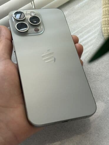 Avtoelektronika: IPhone 15 Pro Max, 256 GB, Gümüşü, Face ID — 1