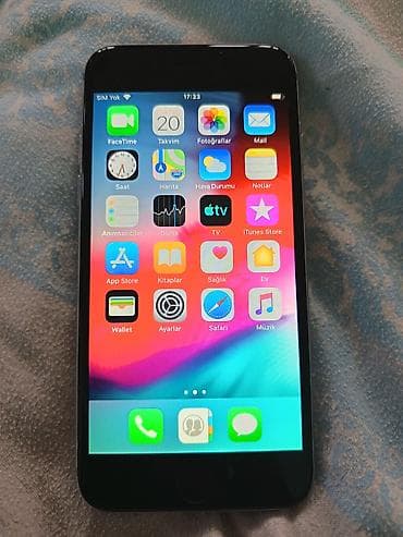 iphone 6 telefonlar: IPhone 6, 16 GB, Gümüşü, Barmaq izi — 1