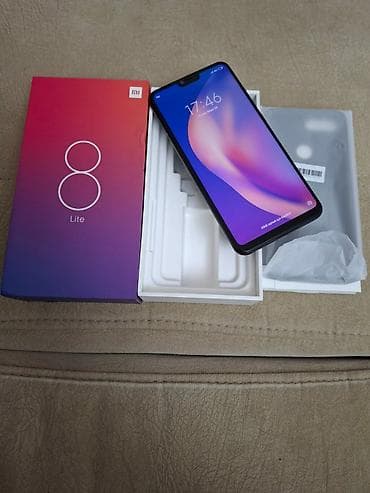 ucuz netbook kampanya: Xiaomi Mi 8 Lite, 64 GB, rəng - Qara, 
 Barmaq izi — 3