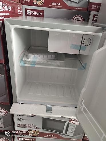 Soyuducular: Soyuducu mini soyuducu soyducu Silver Türk markasi İçəri hissəsində — 7