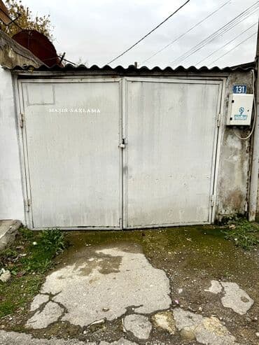 qaraj kirayə: Qaraj / Maşın saxlama yeri - Dəmir ikitərəfli darvazalı giriş - — 1