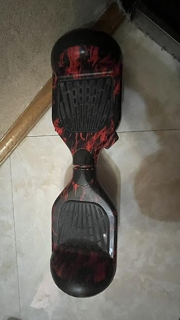 Hovərbord – 6.5" alov dizaynlı Adapter sumka üstünde verilir real