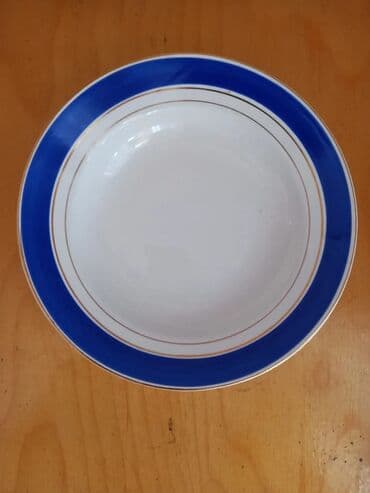 Boşqablar, 6 ədədli dəst, rəng - Göy, Keramika, SSRİ lalafo.az -da Boşqablar, 6 ədədli dəst, rəng - Göy, Keramika, SSRİ