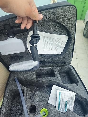 Moyka avadanlığı: Salam.aparat işlekdir,5 m su borusu,2 akmulyatoru,maşının krelini — 4