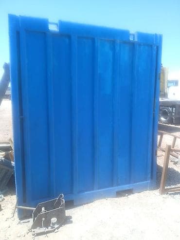 seyf qapi: Mavi metal qapı dəsti - Material: qalın polad konstruksiya — 1