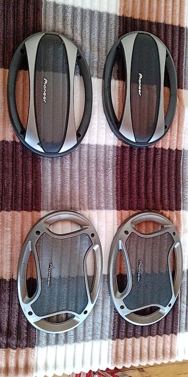 w210 dinamik: Salam Aleyküm Təzə işlənməmiş pioner barmaqlıqlar boz və qara rəngi — 1