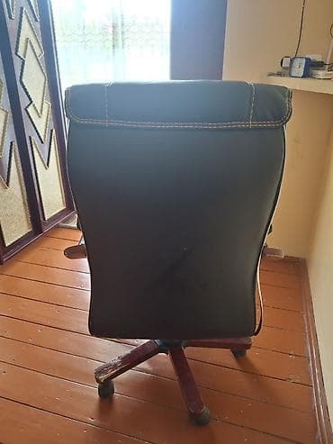 ucuz taxta: Ergonomik ofis kreslosu - Material: süni dəridən yumşaq oturacaq və — 2
