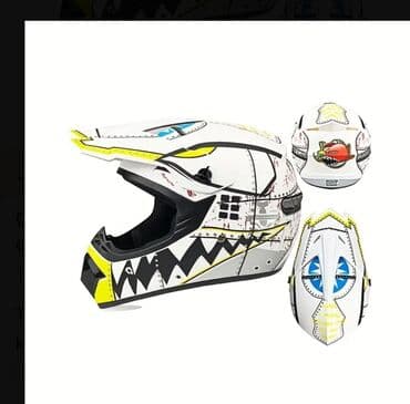 Lincoln: Motokros və yolsuzluq motosikletləri üçün nəzərdə tutulmuş bu dəbilqə — 4