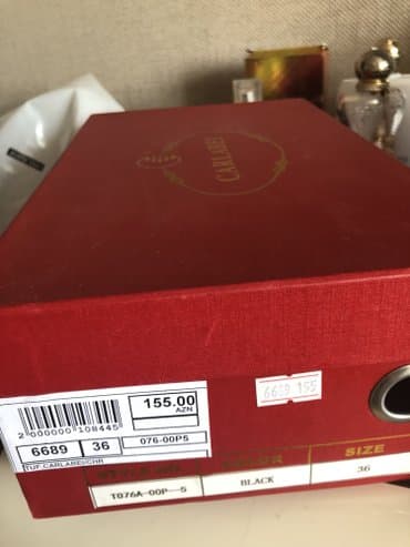 женские замшевые юбки: Туфли, Размер: 36, цвет - Черный, Новый — 4