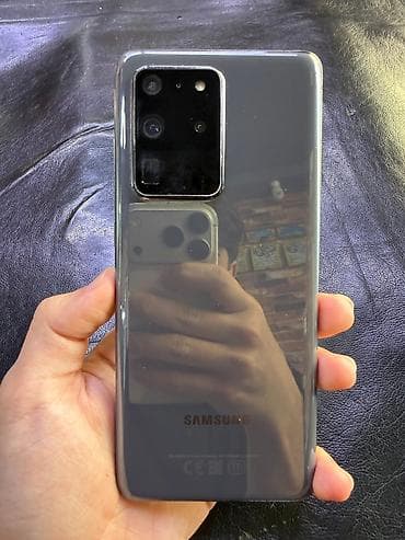 Samsung Galaxy S20 Ultra, 128 GB, rəng - Boz, Barmaq izi, İki sim kartlı — 1