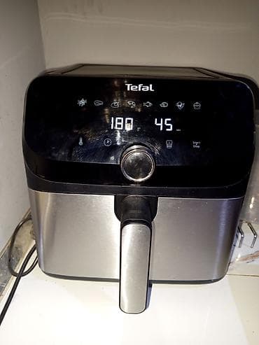 Техника и электроника: Фритюрница Tefal, Без масла л, Б/у, Самовывоз — 3
