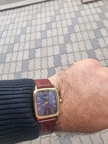 orijinal saat: Qol saatı, Tissot, rəng - Qəhvəyi — 7