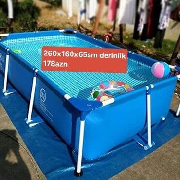 baseynler: Yeni Karkas Hovuz Intex, 7.1 - 8 m, 3501 - 4000 l — 1