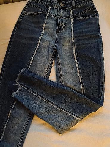 jeans salvar: Şalvar cins, S / M razmer
1 dəfə geyinilib — 1