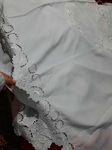 Ev saatları: Süfre 120 azn alinib 1 defe nişanda istifade edilib.Ölçuleri — 2