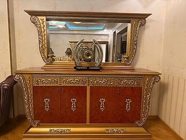 oturaca: İşlənmiş, Klassik divan, 2 kreslo, Divan, Bazasız, Açılmayan — 5