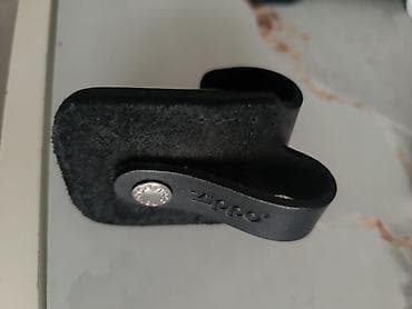 qara çanta: Zippo dəri alışqan qabı/kəmər klipsi - Brend: Zippo - Material — 2