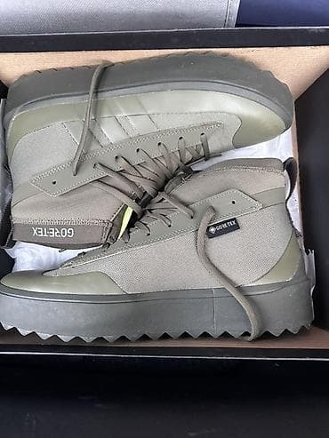 botinka ayaqqabılar: Məhsul: Adidas GORE‑TEX kişi ayaqqabısı (high-top) - Rəng: zeytun/boz — 1