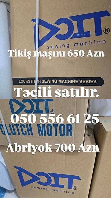 biologiya dəyər pdf: DOIT tikmə avadanlıqları - Lockstitch (sap-sap) tikiş maşını – 650 — 1