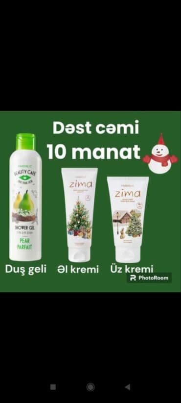 capiq ucun krem: Beauty Caf Duş Geli 200 ml Zima Əl Kremi 70 ml Zima Üz Kremi 50 ml — 1