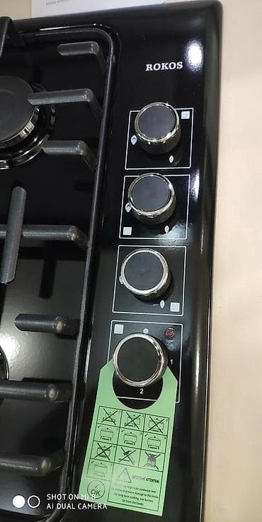 panel radiator: Qaz peci qaz plitəsi Rokos turk istehsali 3 gozu qaz 1 goz daş plitə — 3