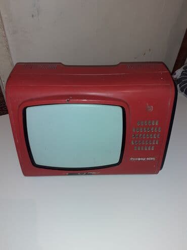 qızıl onluq qiyməti: Retro kiçik ölçülü televizor. İşləkdir. Sadəcə ekran birdən tam — 9