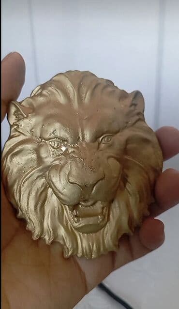 Mücrülər: Fiqur, Gips, rəng - Qızılı — 1