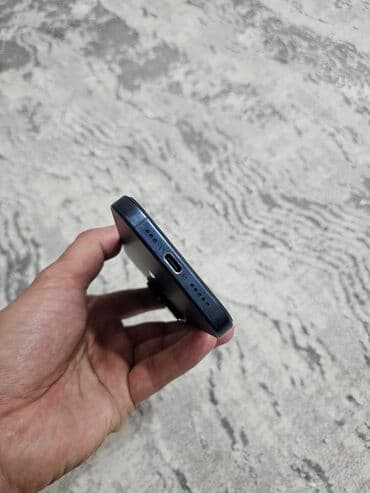 Apple iPhone: IPhone 15 Pro, 512 GB, Mavi, Sənədlərlə — 4