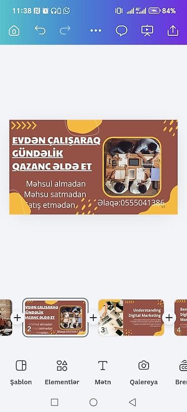 dayə iş: Evdən işləmə imkanı – gündəlik qazanc modeli - Ofisdə iştirak tələb — 1