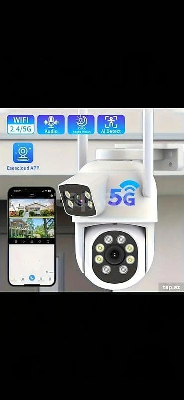xiaomi not 10 s: Yeni Wifi Kamera Su kecirmez.Proqramla qosulur teleflonla — 1