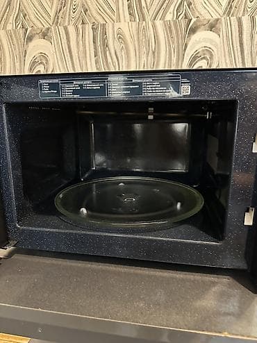 lanova qaz plitesi: Mikrodalğalı soba Samsung, Ayrıca dayanan, Qril ilə, rəng - Mavi, Yeni — 5