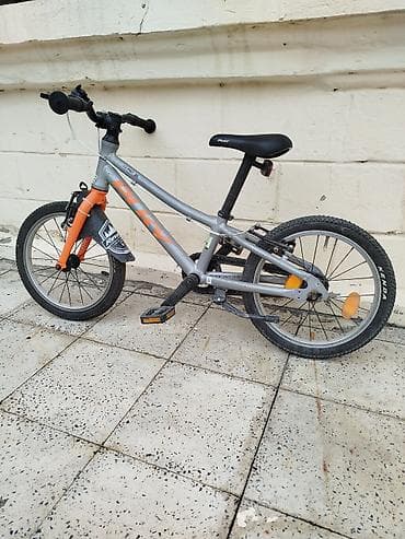 trenajor velosiped: İki təkərli Uşaq velosipedi 16", sürətlərin sayı: 1 — 2