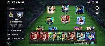 FIFA Mobile hesabı – GEN 103 reytinqli, 4-3-3 Atak sistemi ilə — 5