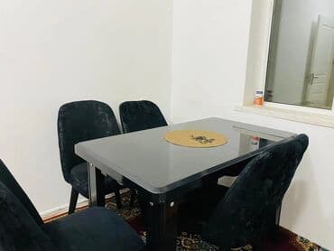 quxna stulu: Mətbəx üçün, Açılan, Kvadrat masa, 4 stul — 2