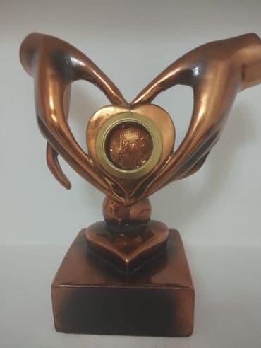 lalafo az mebel islenmis: Suvener, demirden, çerçiveli şekil qoymaq olar hündürlük 25 sm — 4