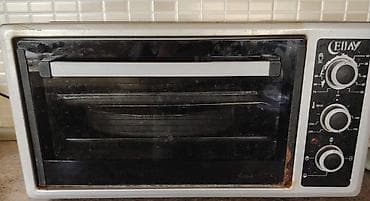 TV və video: Duxovka Elektrik, rəng - Boz, Ayrıca dayanan, İşlənmiş — 4