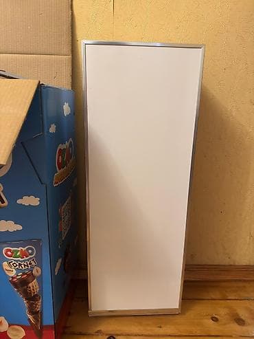 Alüminium çərçivəli dar vitrin paneli / reklam stendi - Material: ön — 6