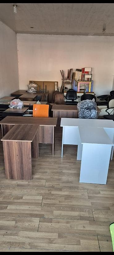 Ofis mebeli – masa və stullar - Müxtəlif ölçü və formalarda iş — 1
