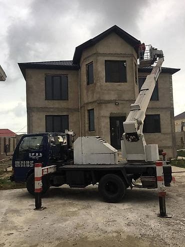 gencede zapi satilir: Qaldırıcı kran Səbətli icaresi — 1