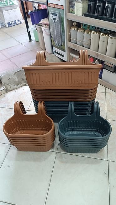 Bitki dərmanları: Balkon asma dibçək - - TəÖlçülər və qiymətlər (şəkildə göstə - — 4