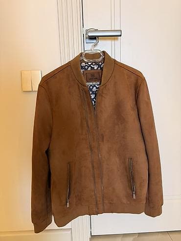 astar: Pierre Cardin kişi bomber gödəkçəsi - Rəng: karamelli/qəhvəyi - Üst — 1