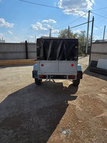 чемодан с инструментами для автомобиля: Yük qoşqusu – yüngül avtomobillər üçün - Tək oxlu, möhkəm metal — 3