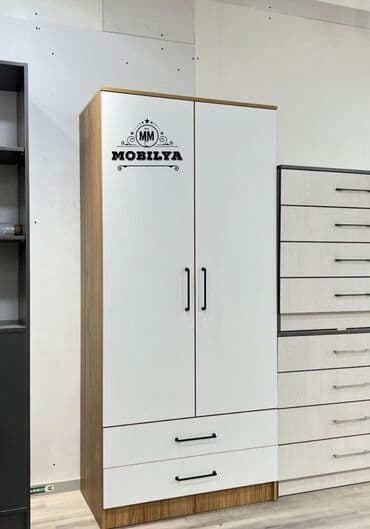 qapı modelleri: Yeni, Açılan, 2 qapılı Düz dolab, Qarderob, paltar dolabı, Azərbaycan — 4